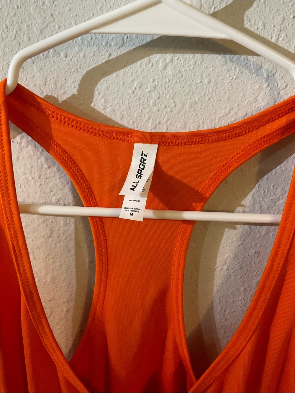 FedEx Bright Orange Racerback Performance Tank Top - Picture 3 of 4